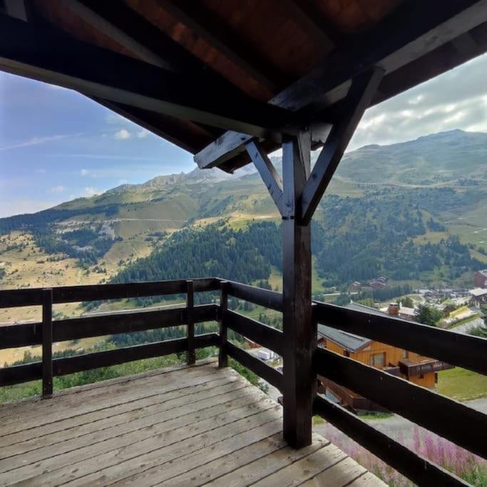 L'Arc-En-Ciel - Appartement Sur Les Hauteurs Du Mottaret Avec Acces Aux Pistes Les Allues Eksteriør bilde